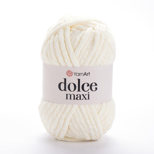 YarnArt Dolce Maxi Wolle 200g – soft yarn made of 100% micro-polyester for knitting and crochet projects