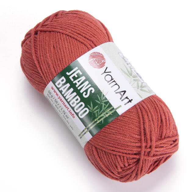 YarnArt Jeans Bamboo Wolle 50g – soft yarn made of 50% bamboo, 50% acrylic for knitting and crochet projects