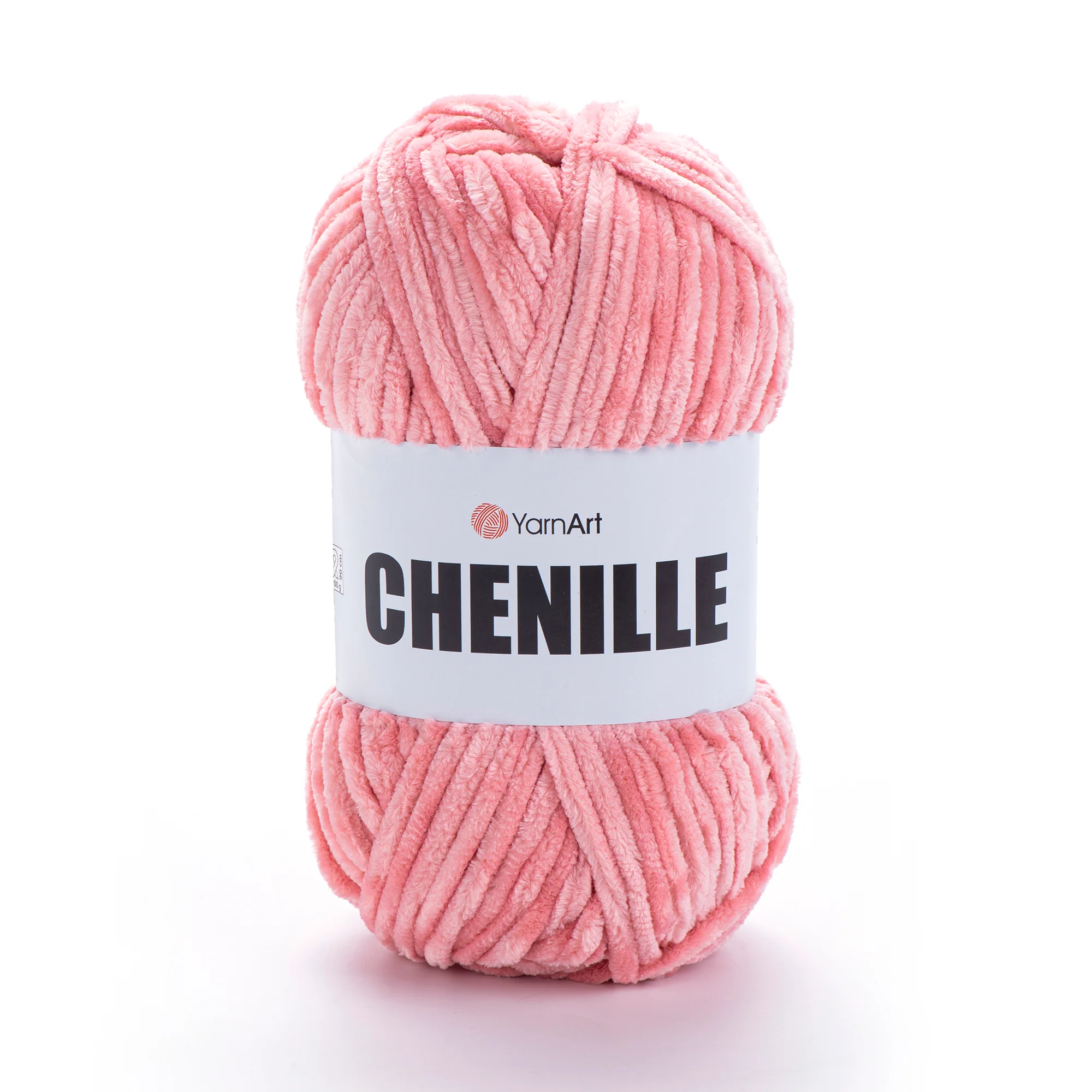 YarnArt Chenille Wolle 100g – weiches Garn aus 100% Micro-Polyester für Strick- und Häkelprojekte