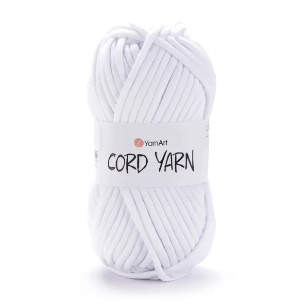 YarnArt Cord Yarn 250g – sturdy yarn made of 40% cotton, 60% polyester for knitting, crochet, and macramé projects
