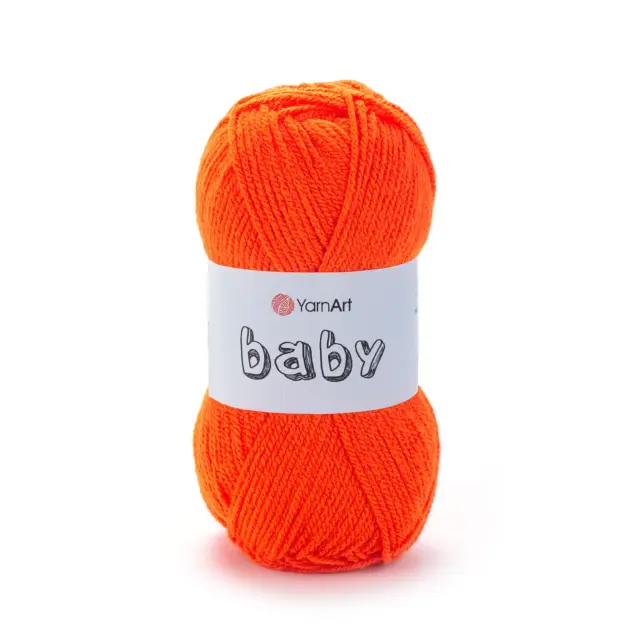 YarnArt Baby Wool 50g – soft yarn made of 100% polyacrylic for knitting and crochet projects