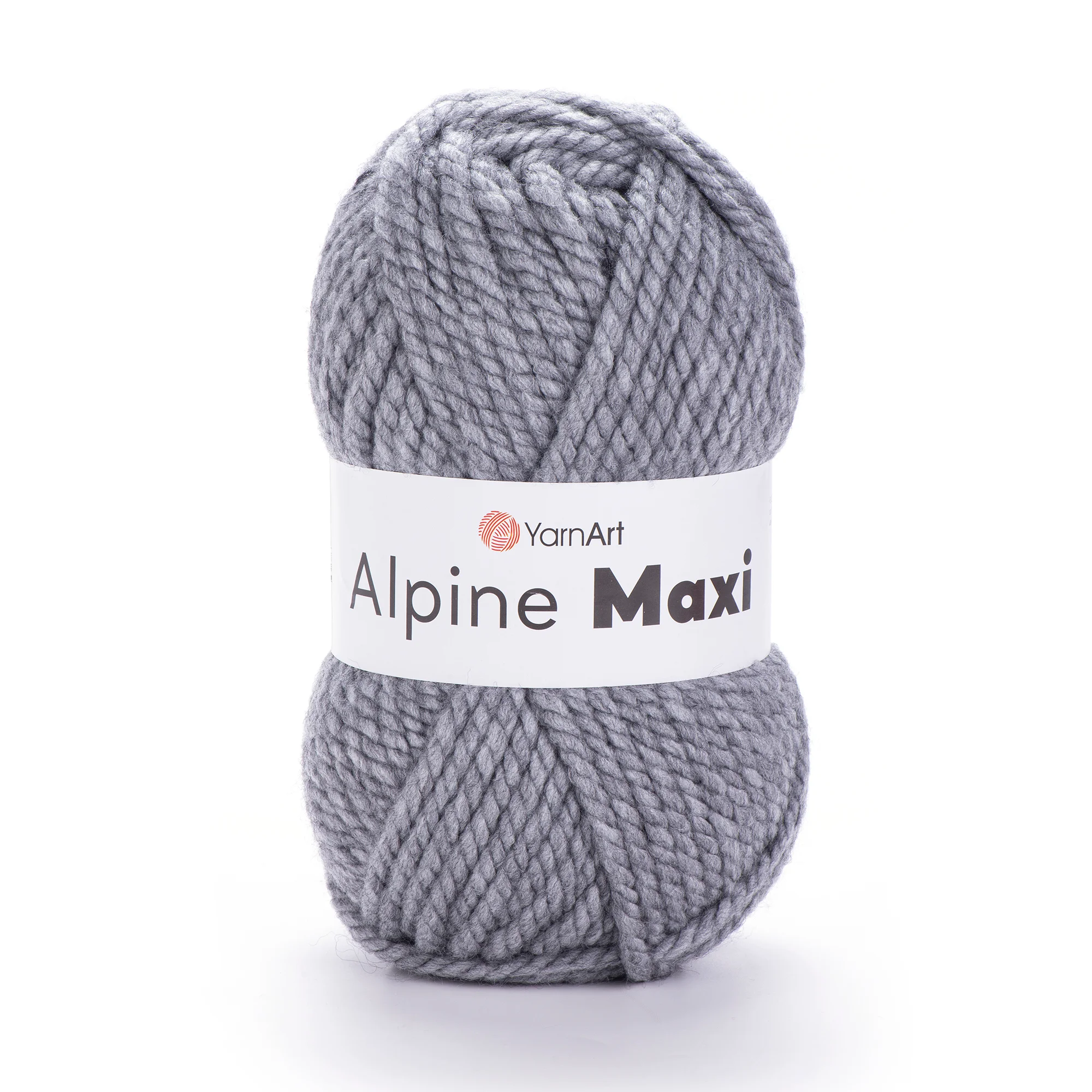YarnArt Alpine Maxi laine 250g – fil épais composé de 40 % de laine et 60 % de polyacrylique, idéal pour des projets de tricot et de crochet chauds.