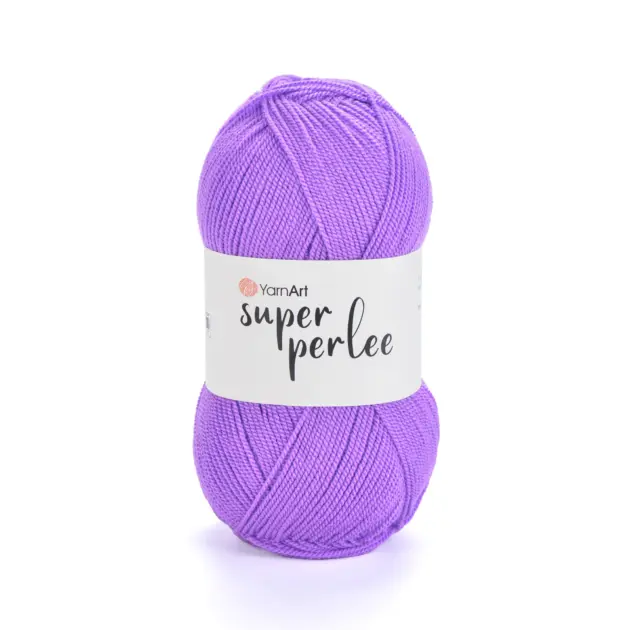 YarnArt Super Perlee Wolle 100 g – soft yarn made of 100 % acrylic for versatile knitting and crochet projects.